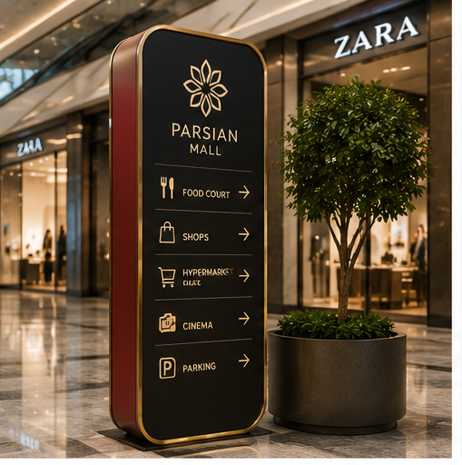برندینگ مرکز تجاری پارسیان