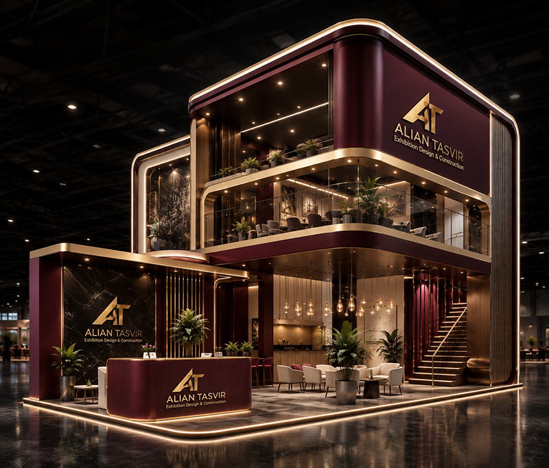 طراحی و اجرای انواع غرفه نمایشگاهی